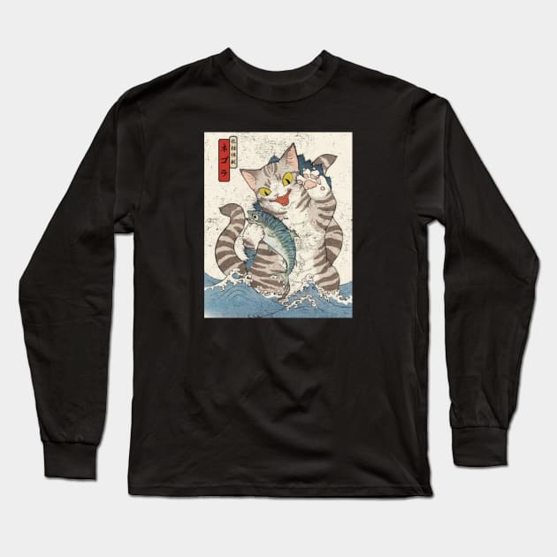 catzilla v.973 Long Sleeve T-Shirt by angga108